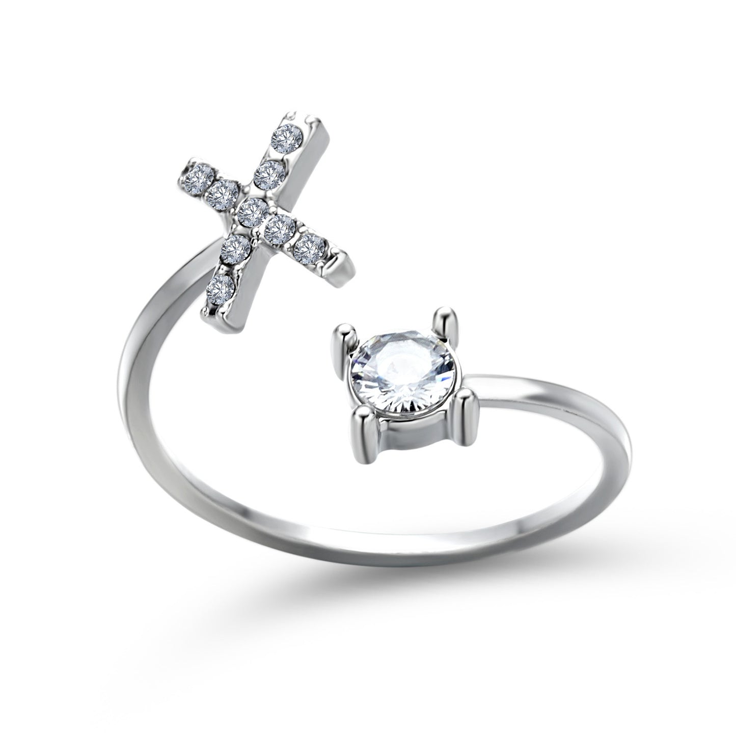 Anillo con inicial VINTAGE