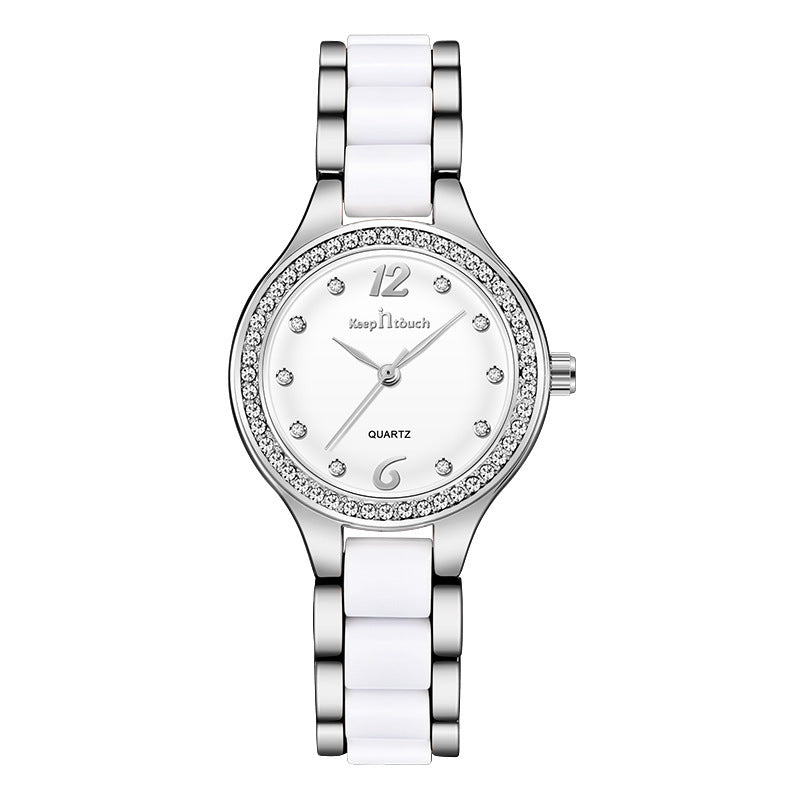 Reloj y pulsera de cuarzo para mujer