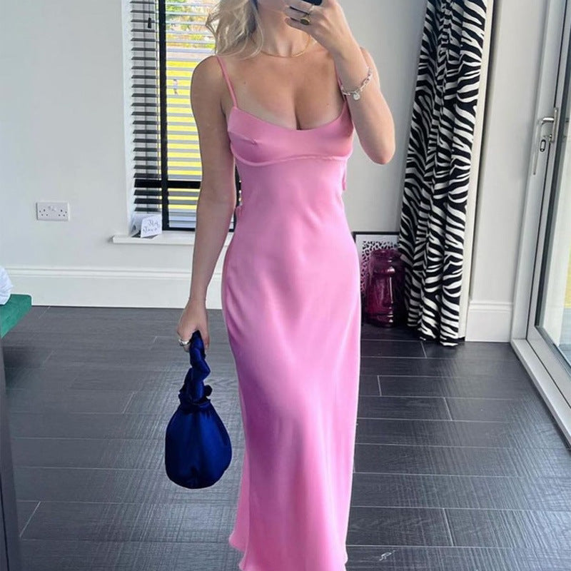Vestido largo de lujo para dama