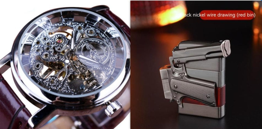 "Golden Fransparent Skeleton" - para hombre