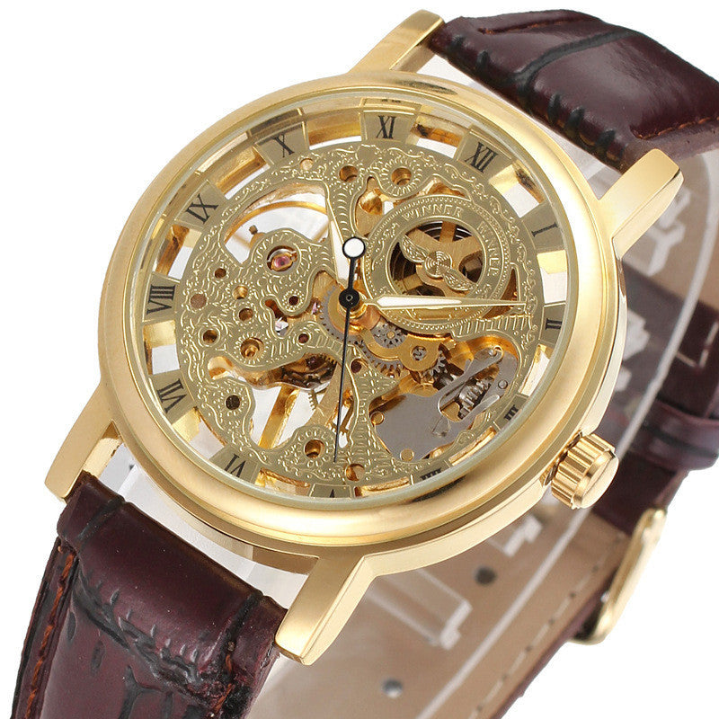 "Golden Fransparent Skeleton" - para hombre