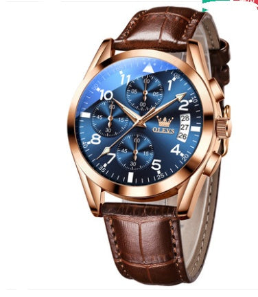 "OLEVS" Reloj de lujo para hombre