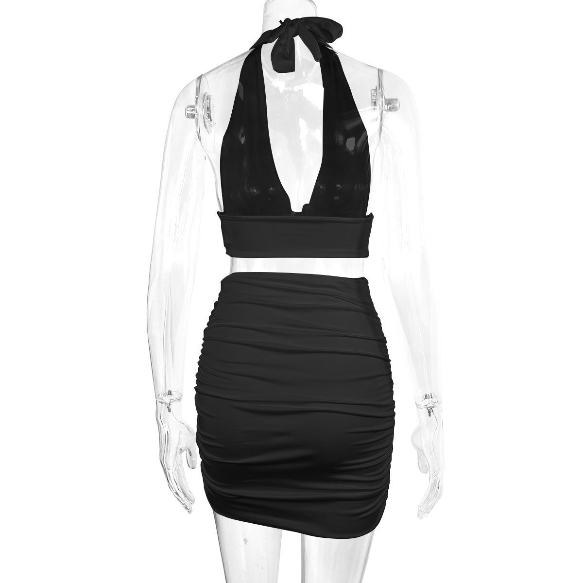 Conjunto top y falda para dama