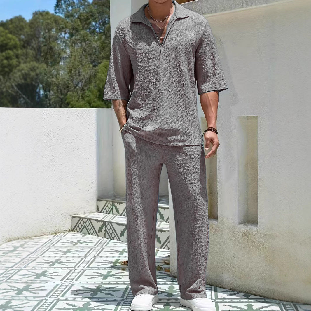 Conjunto de varón, casual y moderno