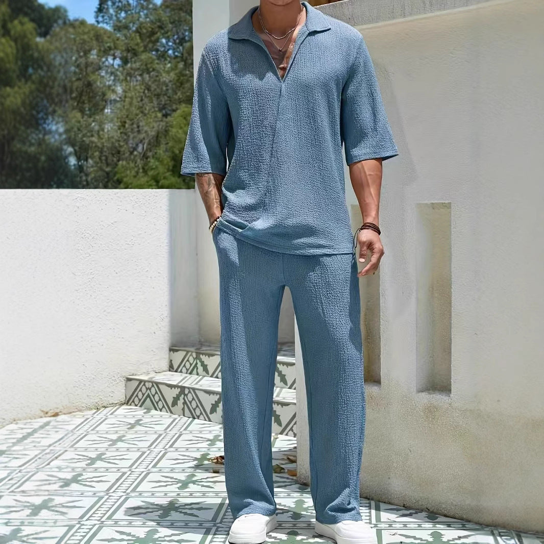Conjunto de varón, casual y moderno