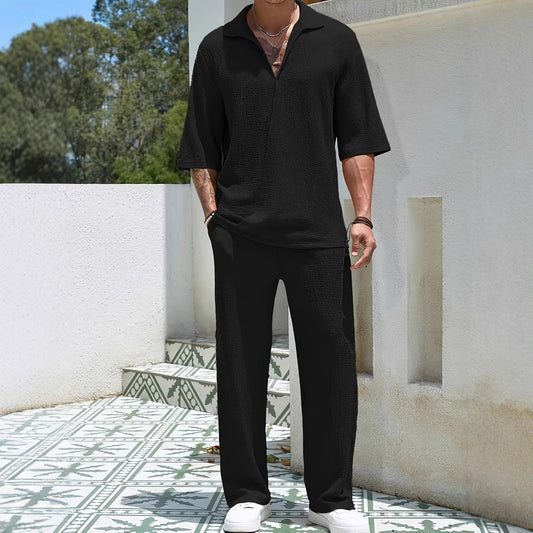 Conjunto de varón, casual y moderno