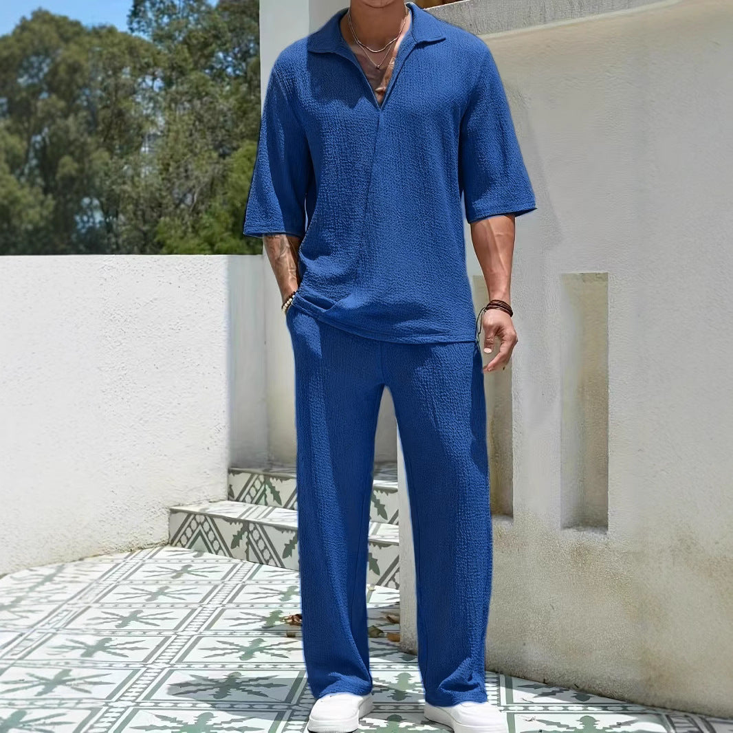 Conjunto de varón, casual y moderno