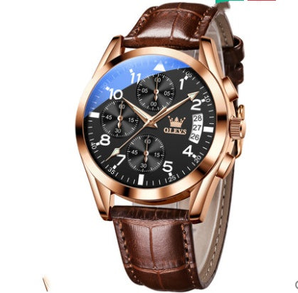 "OLEVS" Reloj de lujo para hombre