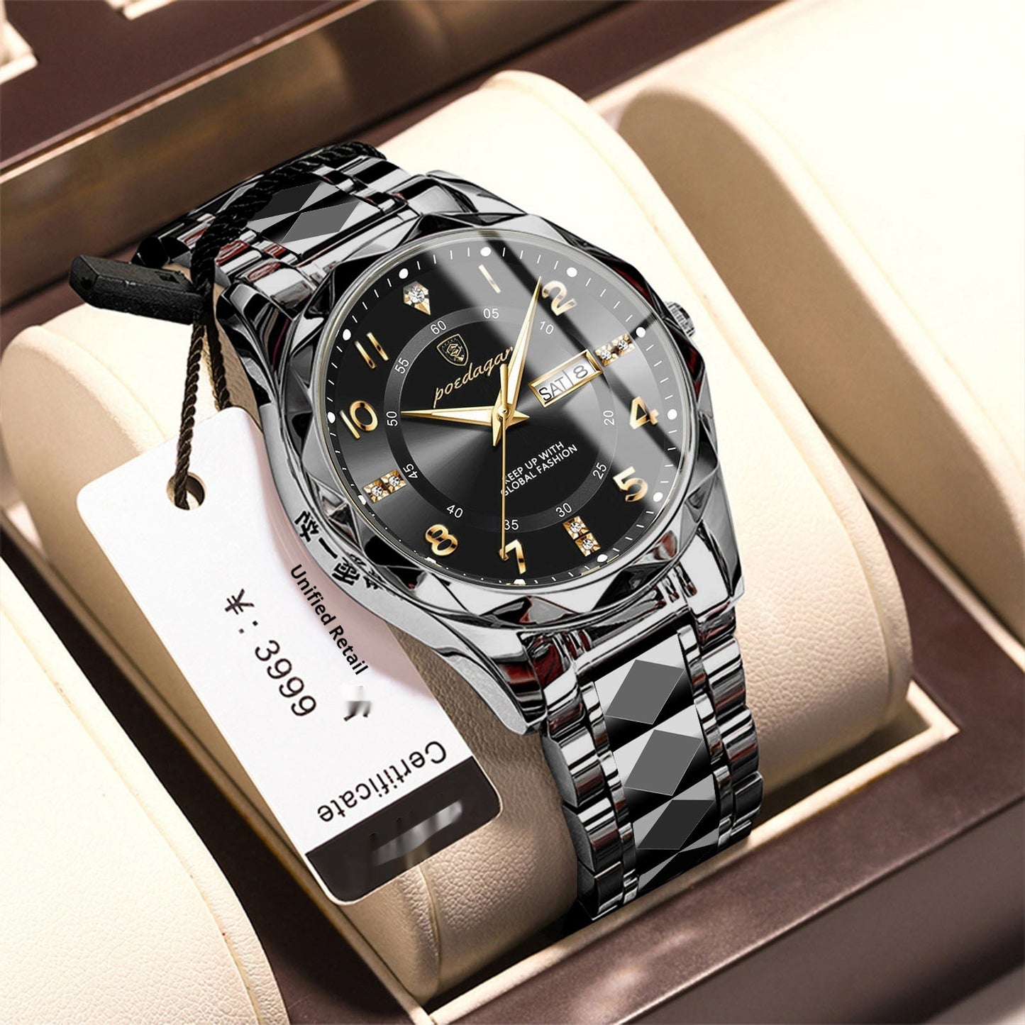 "POEDAGAR" Reloj de Cuarzo