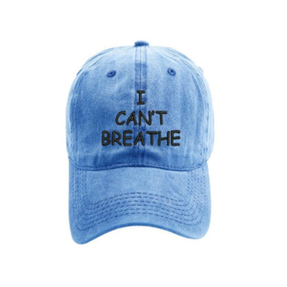 "I can't breathe" gorra unisex