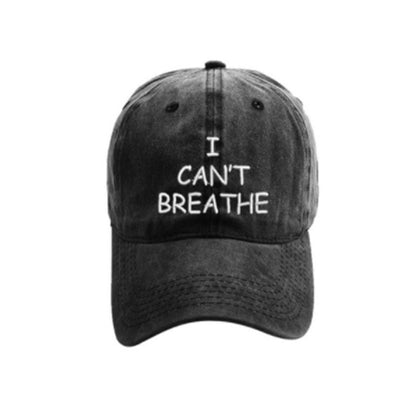 "I can't breathe" gorra unisex