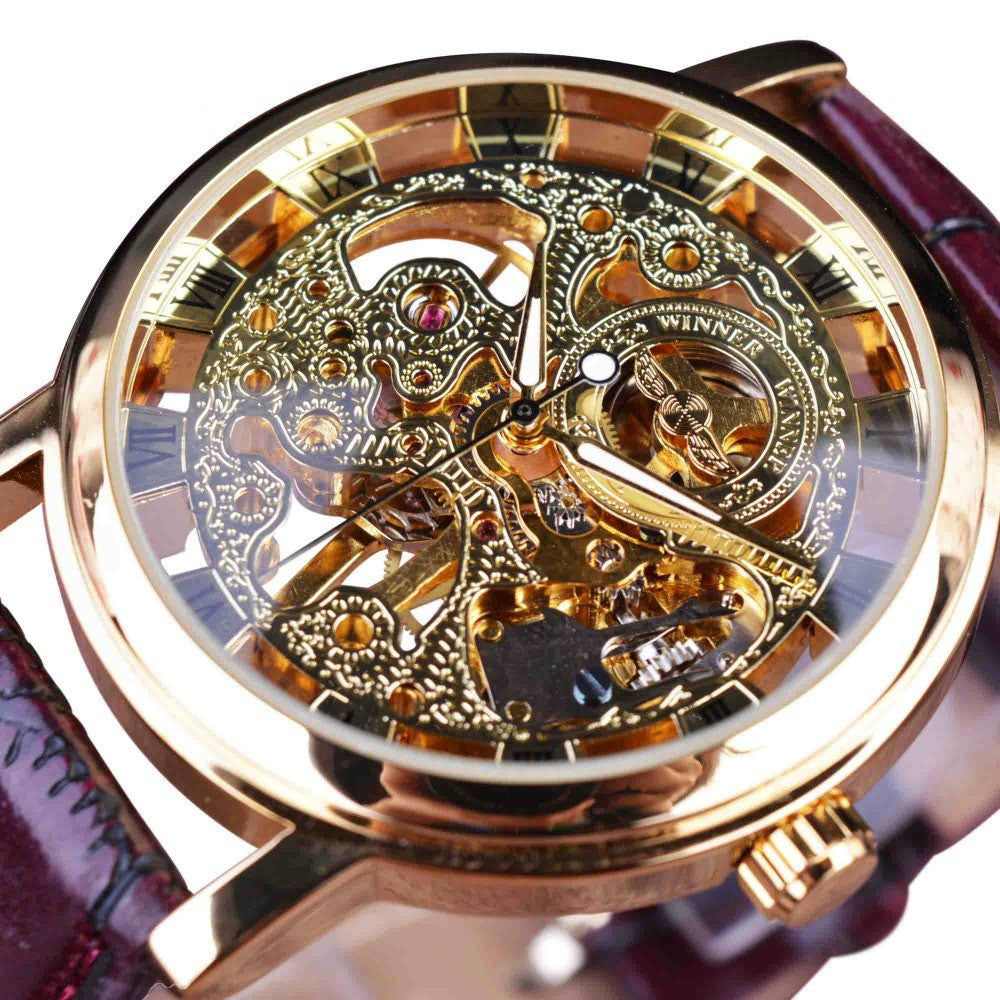 "Golden Fransparent Skeleton" - para hombre