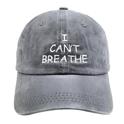 "I can't breathe" gorra unisex
