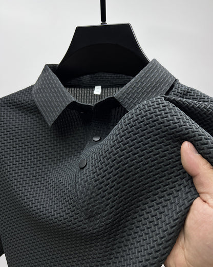 Camiseta manga corta, malla de seda