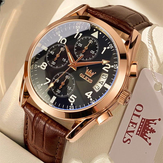 "OLEVS" Reloj de lujo para hombre