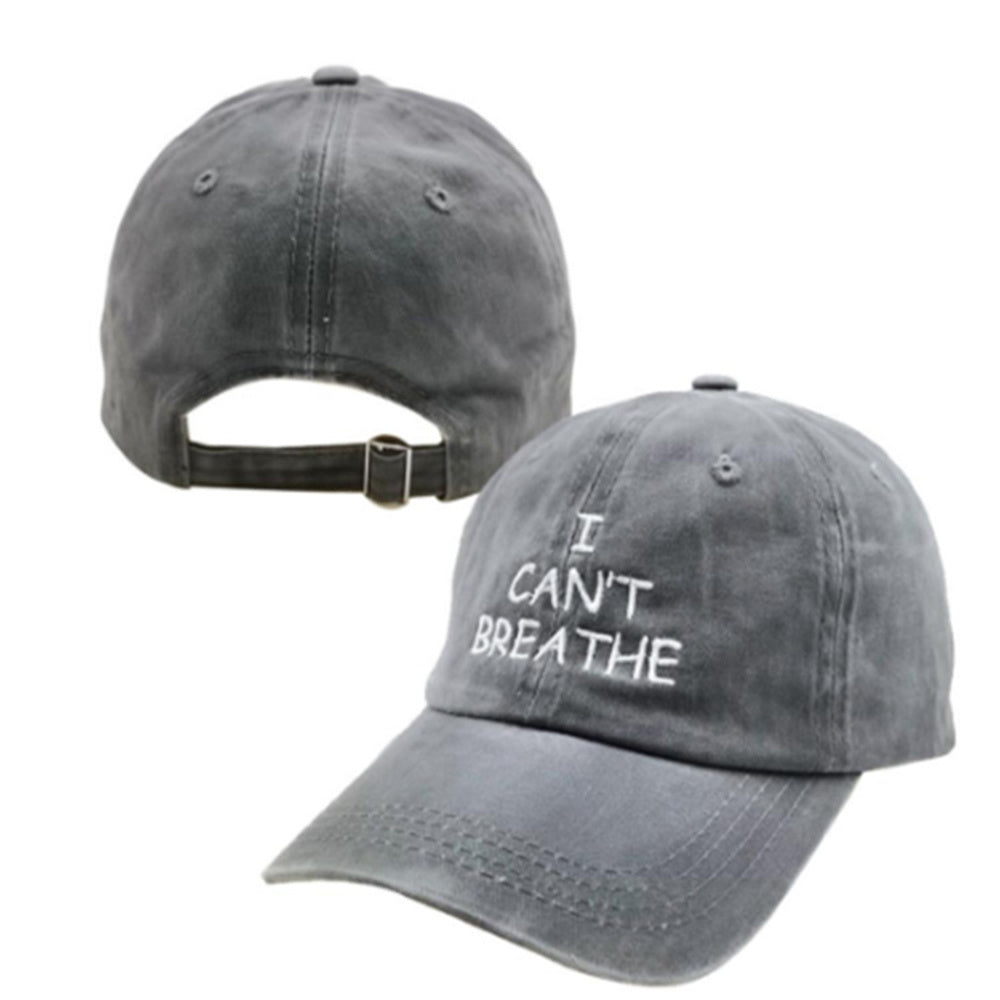 "I can't breathe" gorra unisex