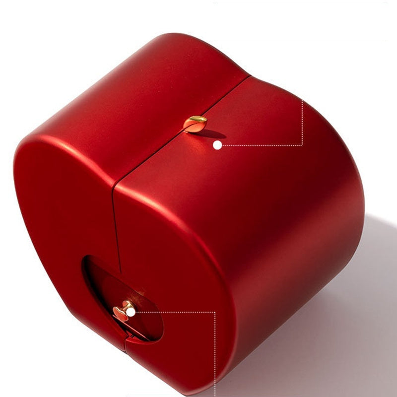 "MANZANA ROJA" joyeria, collar para mujer