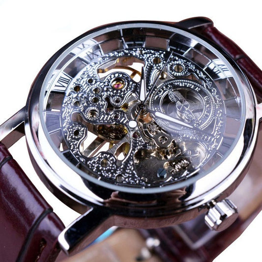 "Golden Fransparent Skeleton" - para hombre