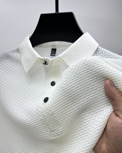 Camiseta manga corta, malla de seda