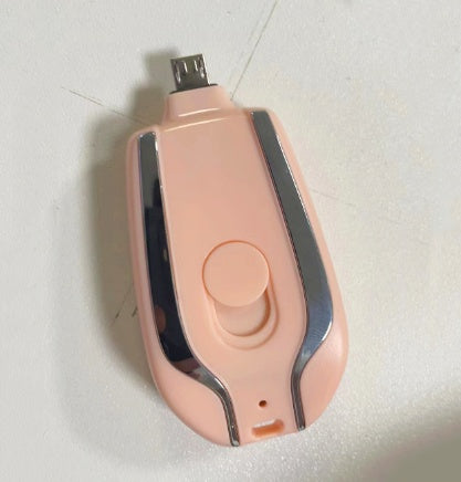 Cargador de emergencia tipo llavero de lujo