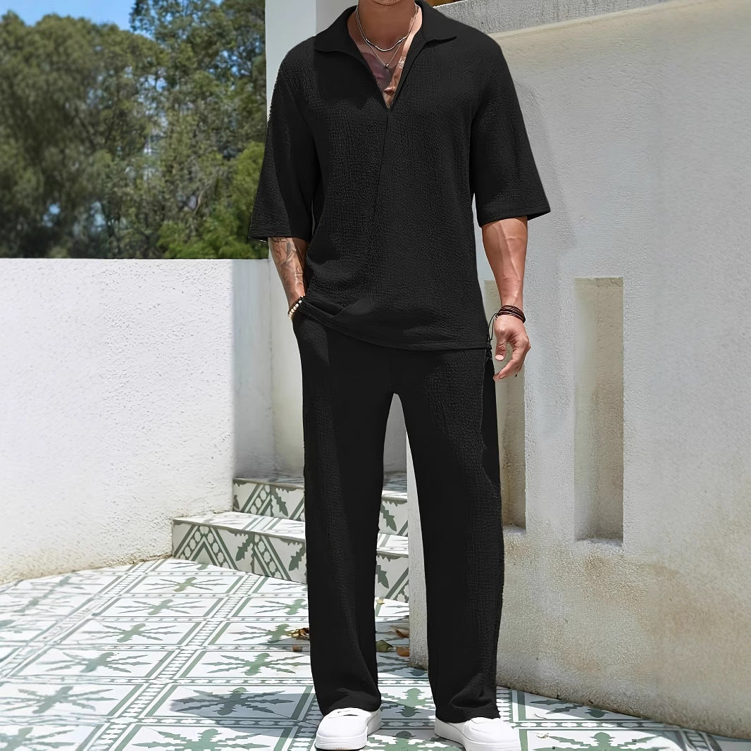 Conjunto de varón, casual y moderno