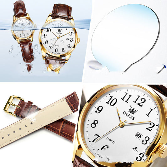 "OLEVS" reloj de cuarzo masculino