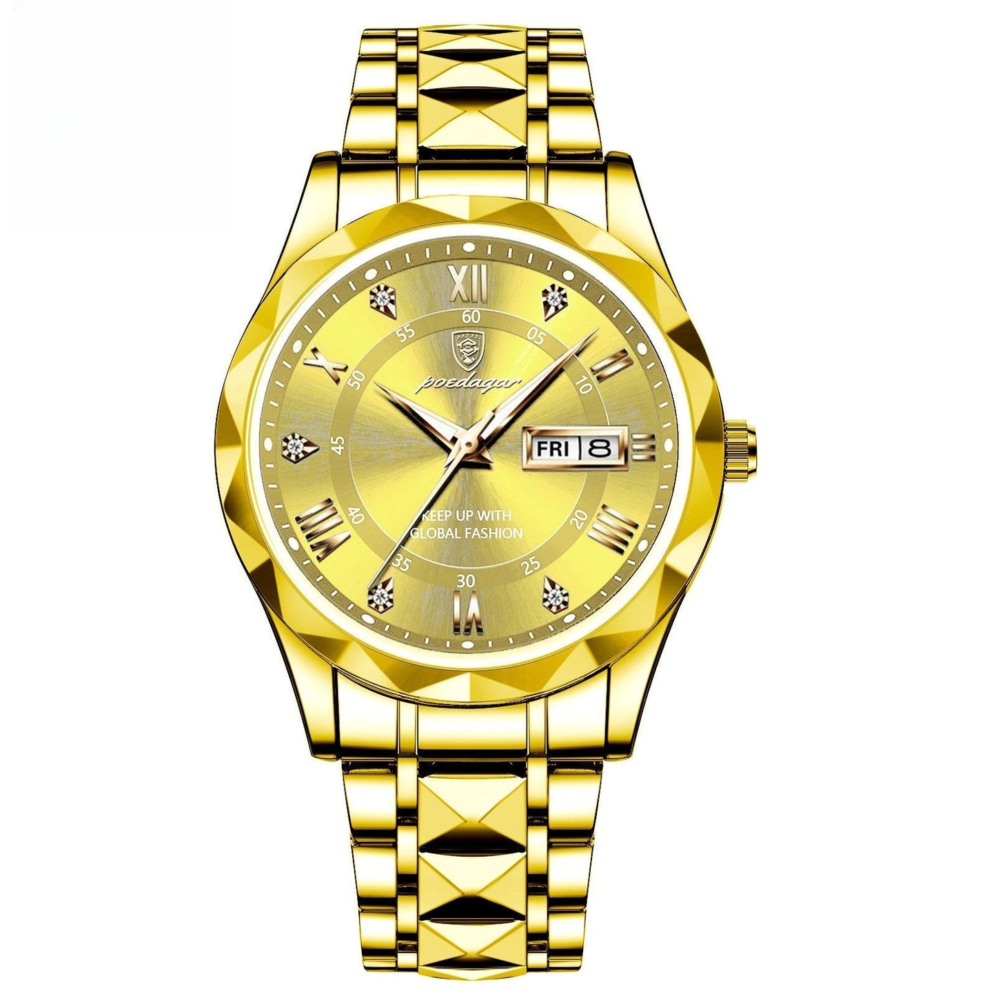 "POEDAGAR" Reloj de Cuarzo